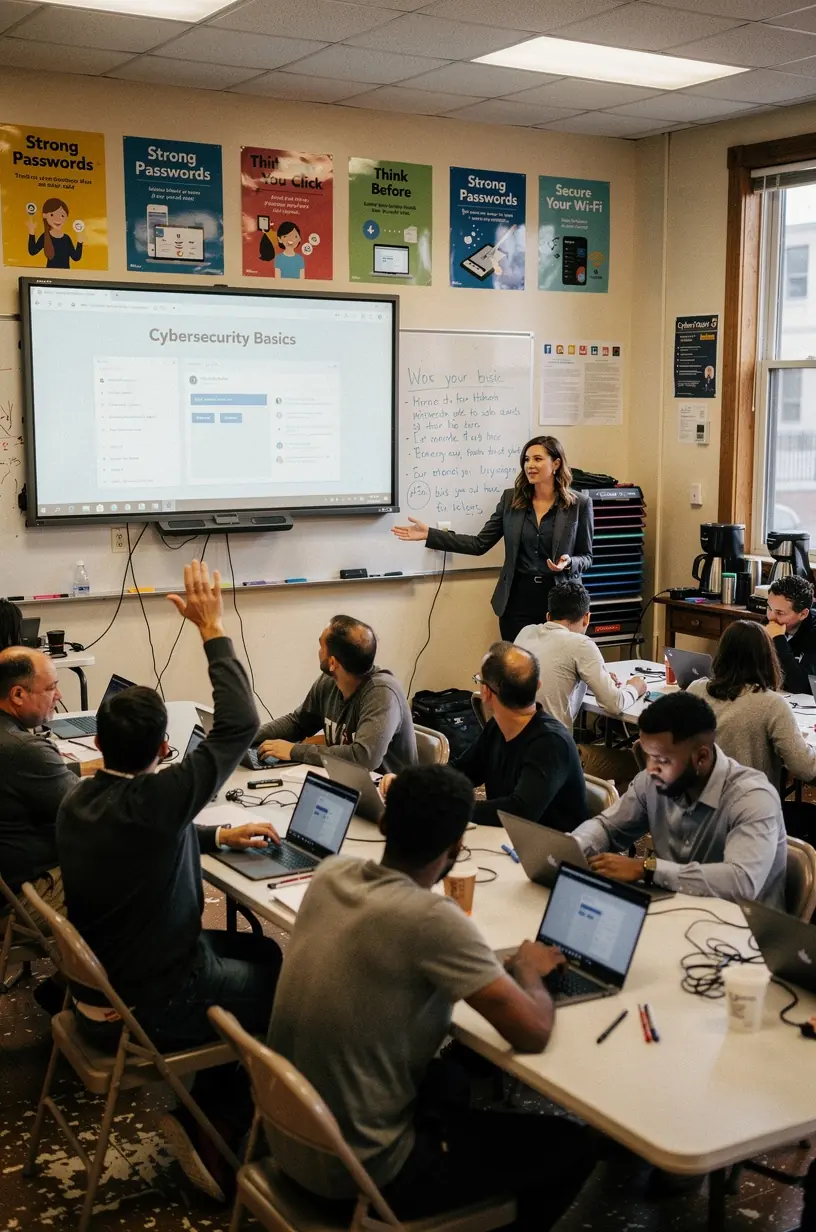 Illustration of tips to enhance internet connection speed.